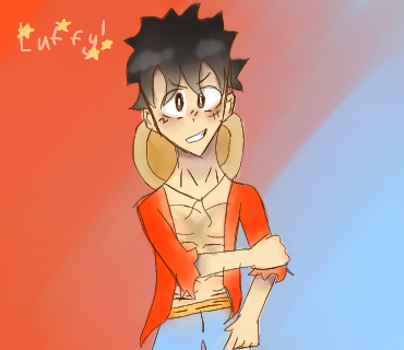 LUFFY!❤️💙