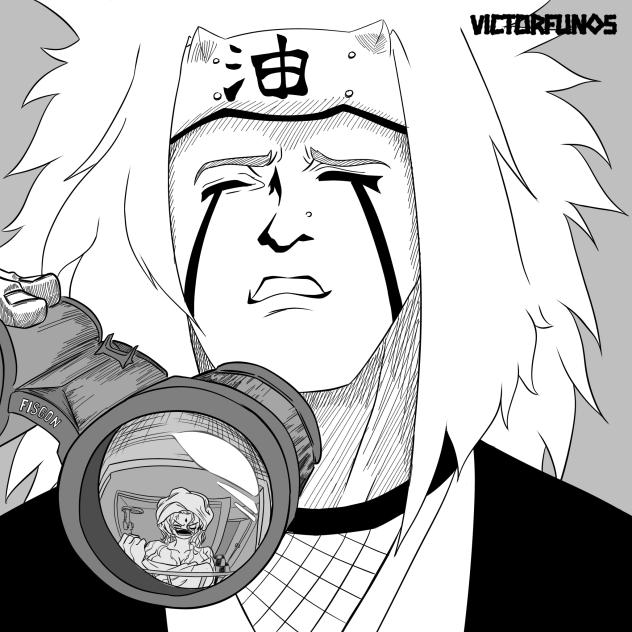 Inktober binoculars #jiraya #naruto