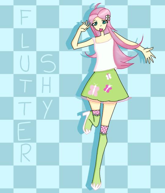 FlutterShy Equestria Girls