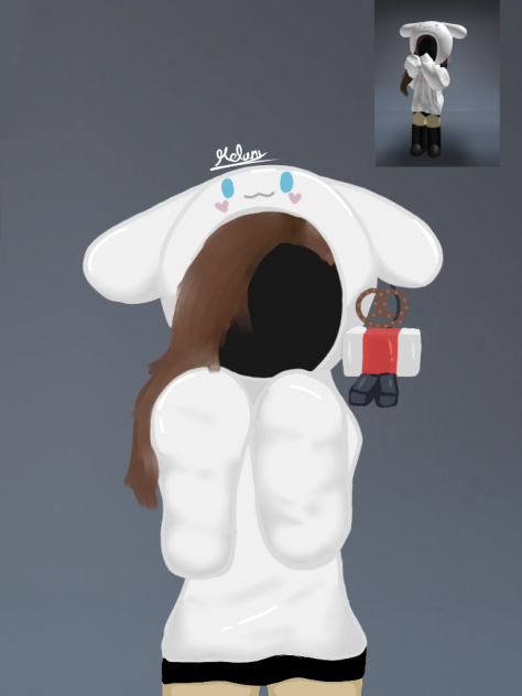 Roblox dibujo de avatar xd