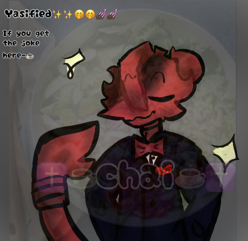 A joking gift for salad !! - ibisPaint