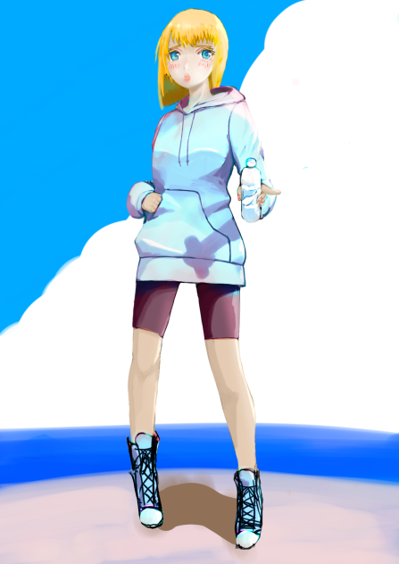 金髪少女