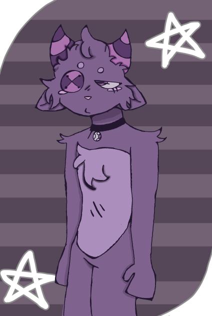 Purple furry guy again!