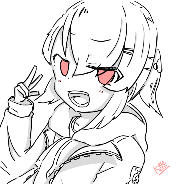 ✌︎('ω ')