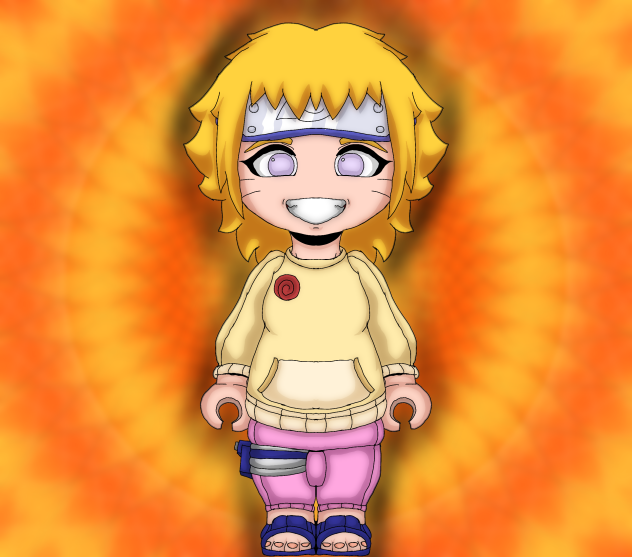 Himawari Uzumaki - Lego reimagined look!