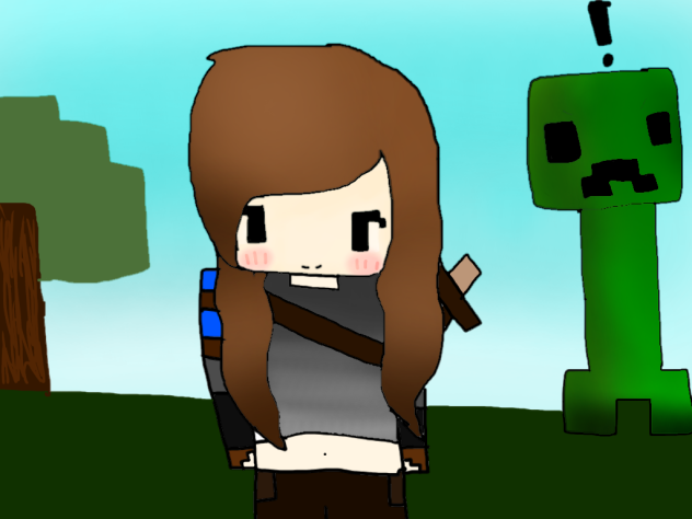 [Speedpaint] My Minecraft skin LOL