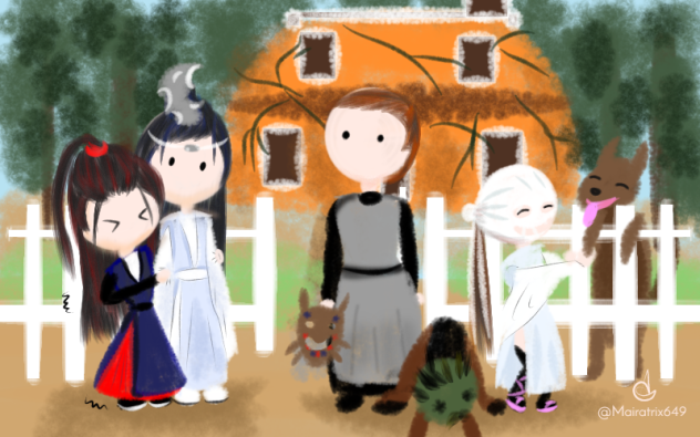 微笑面具教派 (chapter 18 scene)