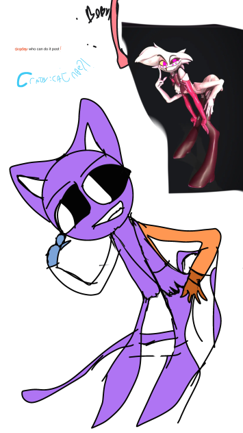 angel dust pose x Catnap