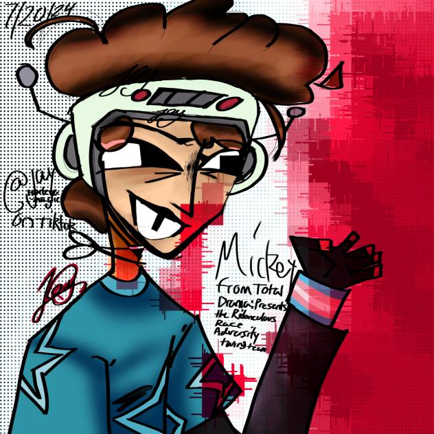 mickey from total drama