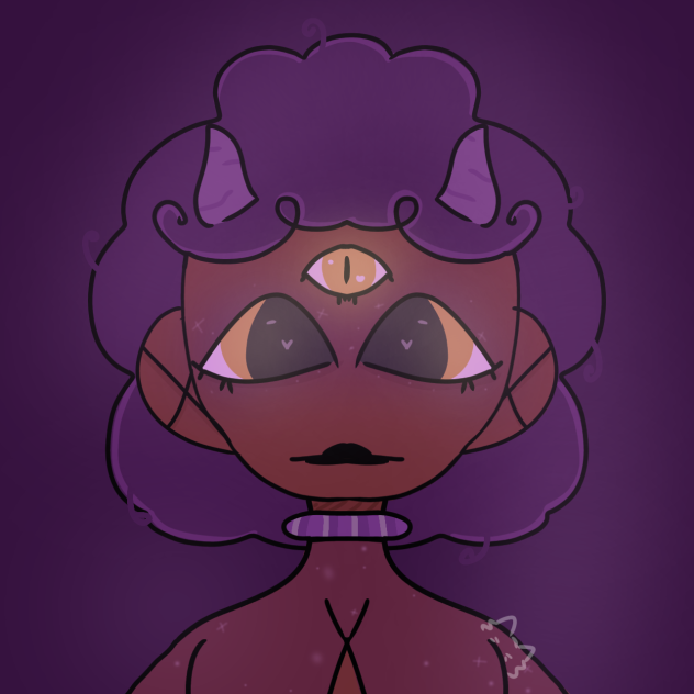 Halloween demon lady