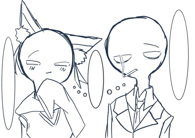何描けばいいんだよ…(塗り絵)