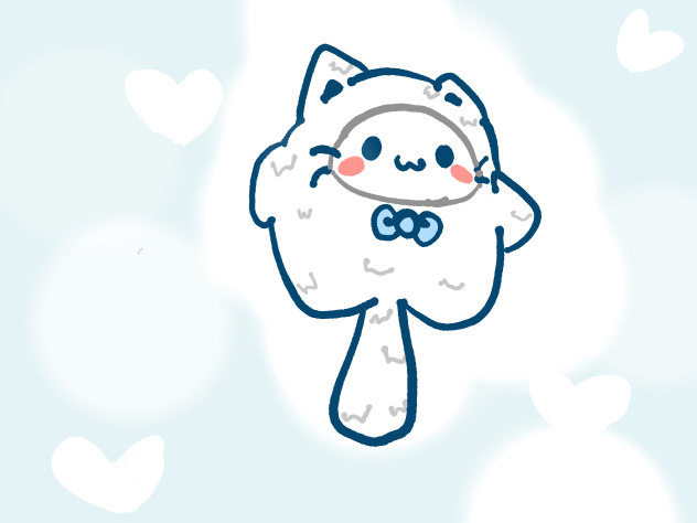 cinnamoroll in cat costumUwU