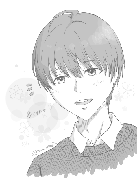 モノクロ 紬くん♡