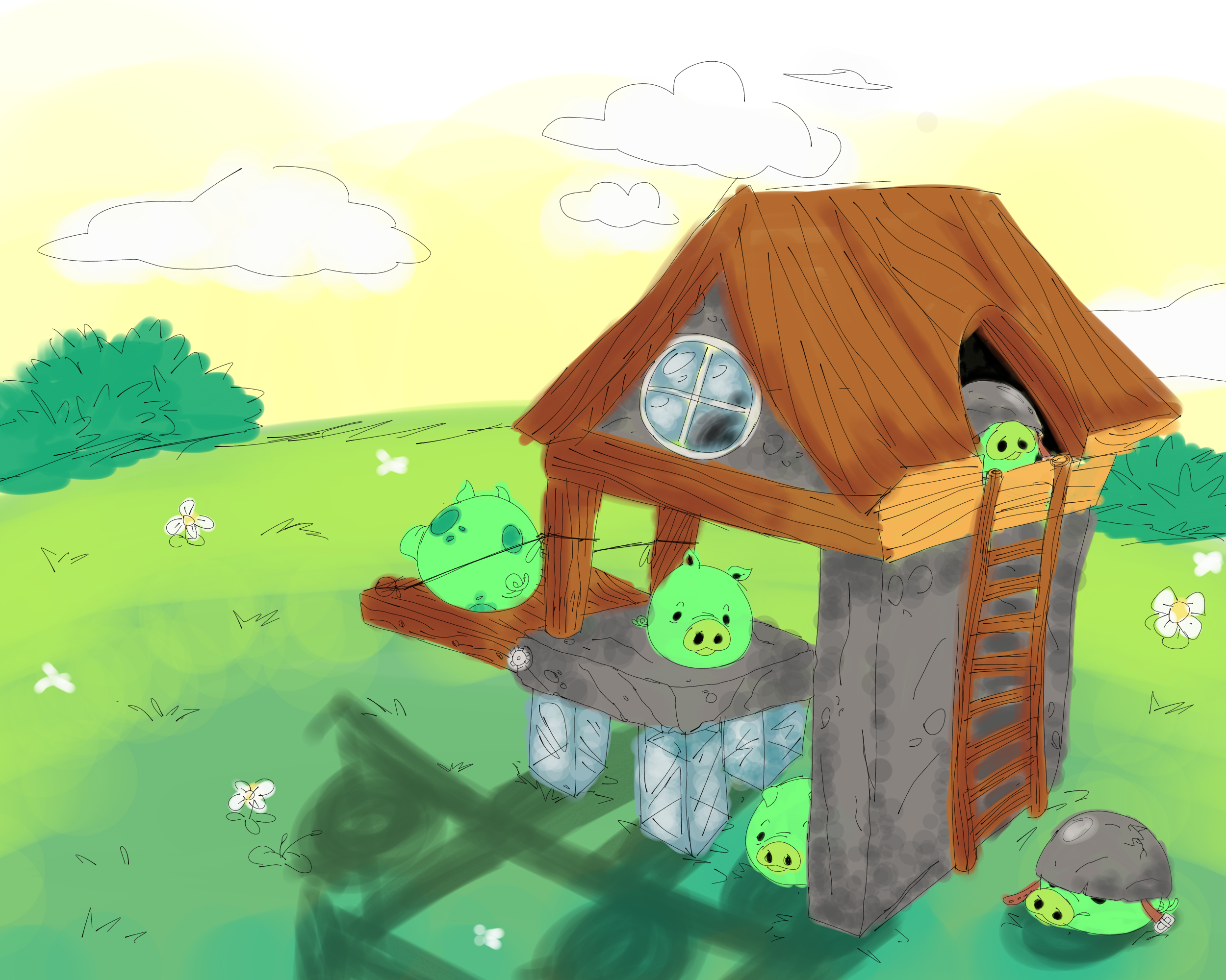 pig house - ibisPaint