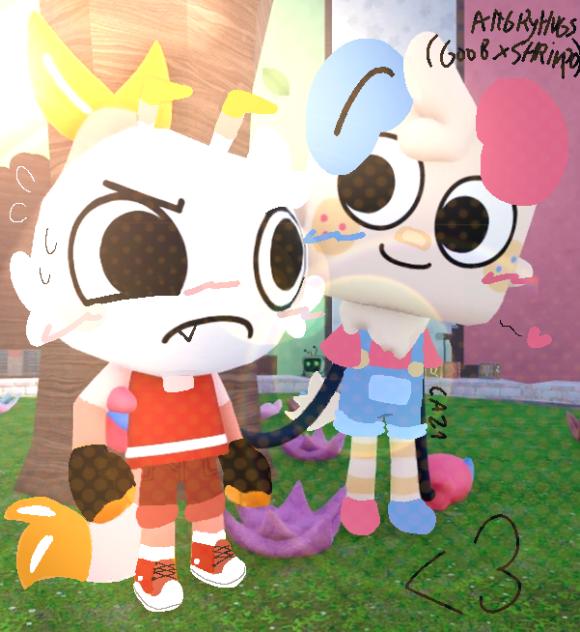 angryhugs x 3D my style❤️