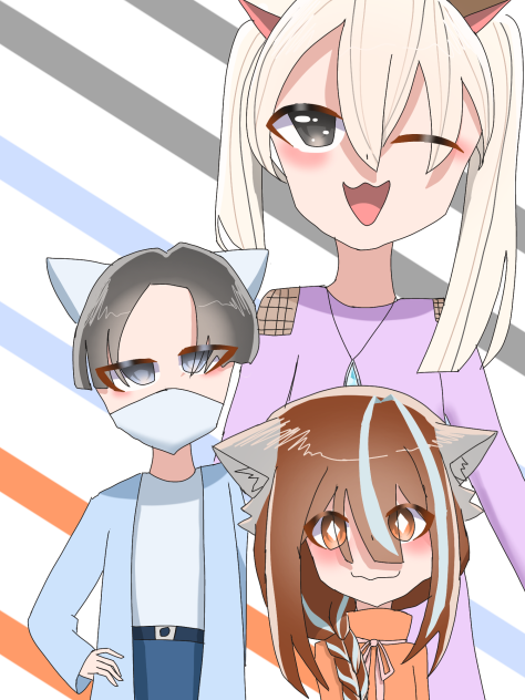 キャラ募3人