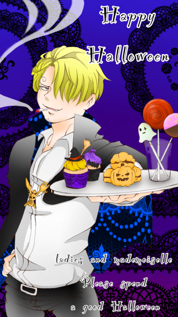 サンジより愛を込めてhappyHalloween