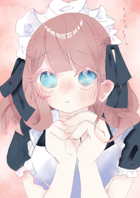 メイドほなちゃん色塗り後