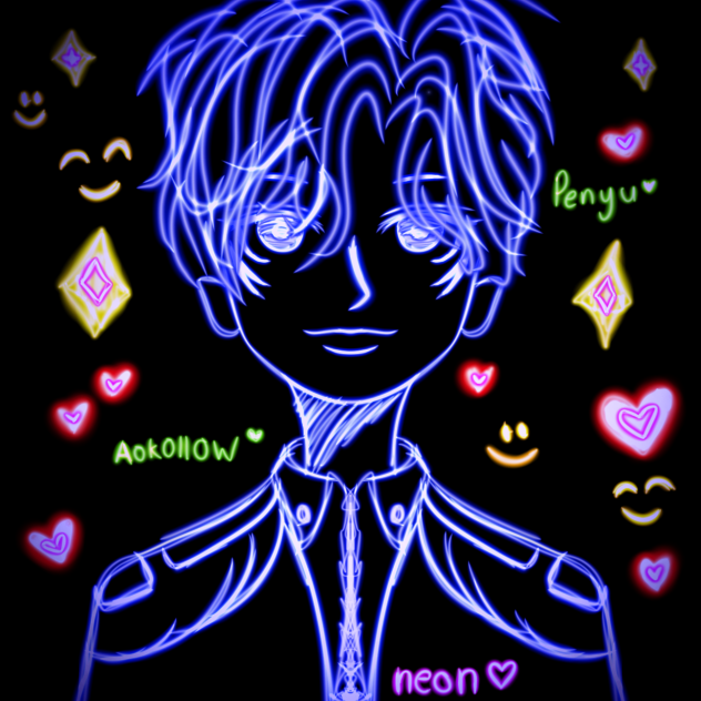 neon 🌹 - ibisPaint