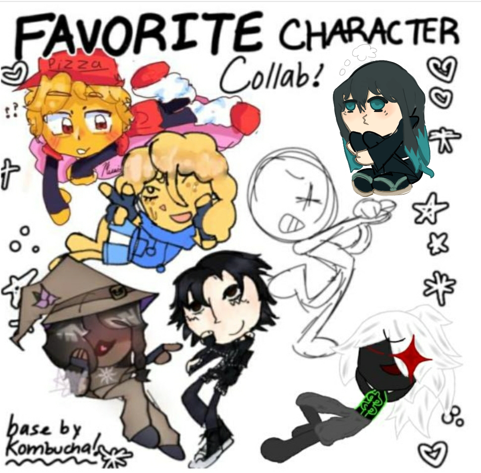favorite character collab - ibisPaint