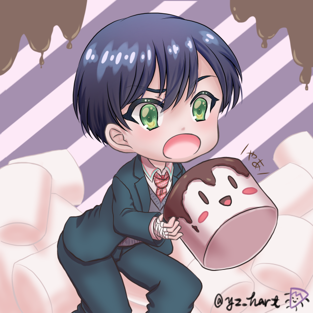 剣持とチョコマロ