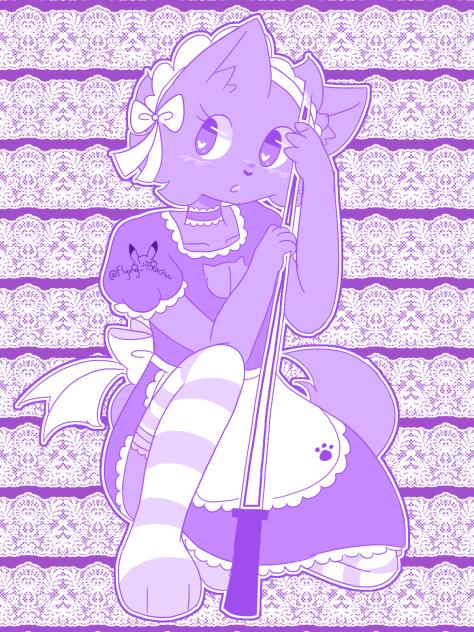 Kitty Maid 💜