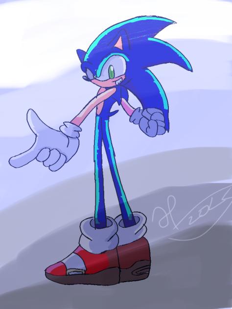 new Sonic Art style