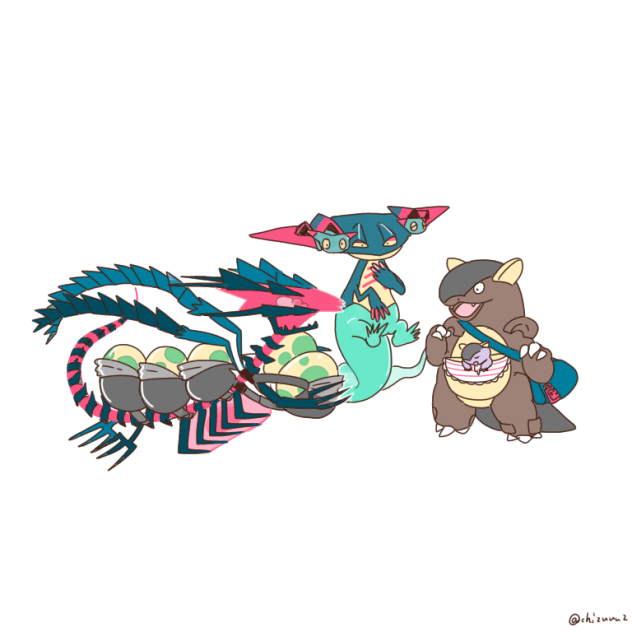 子連れポケモン