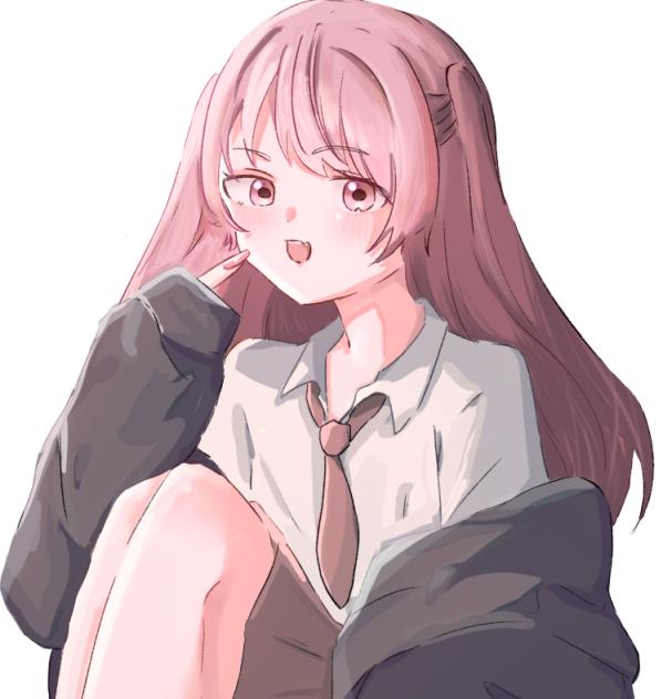 ハーフツイン女子