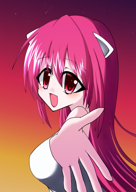 Elfenlied、にゅう描いてみた