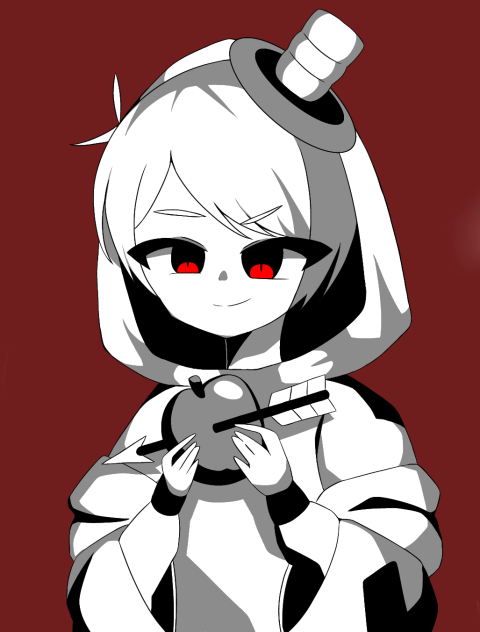 (ほぼ)白黒のいえもんさん