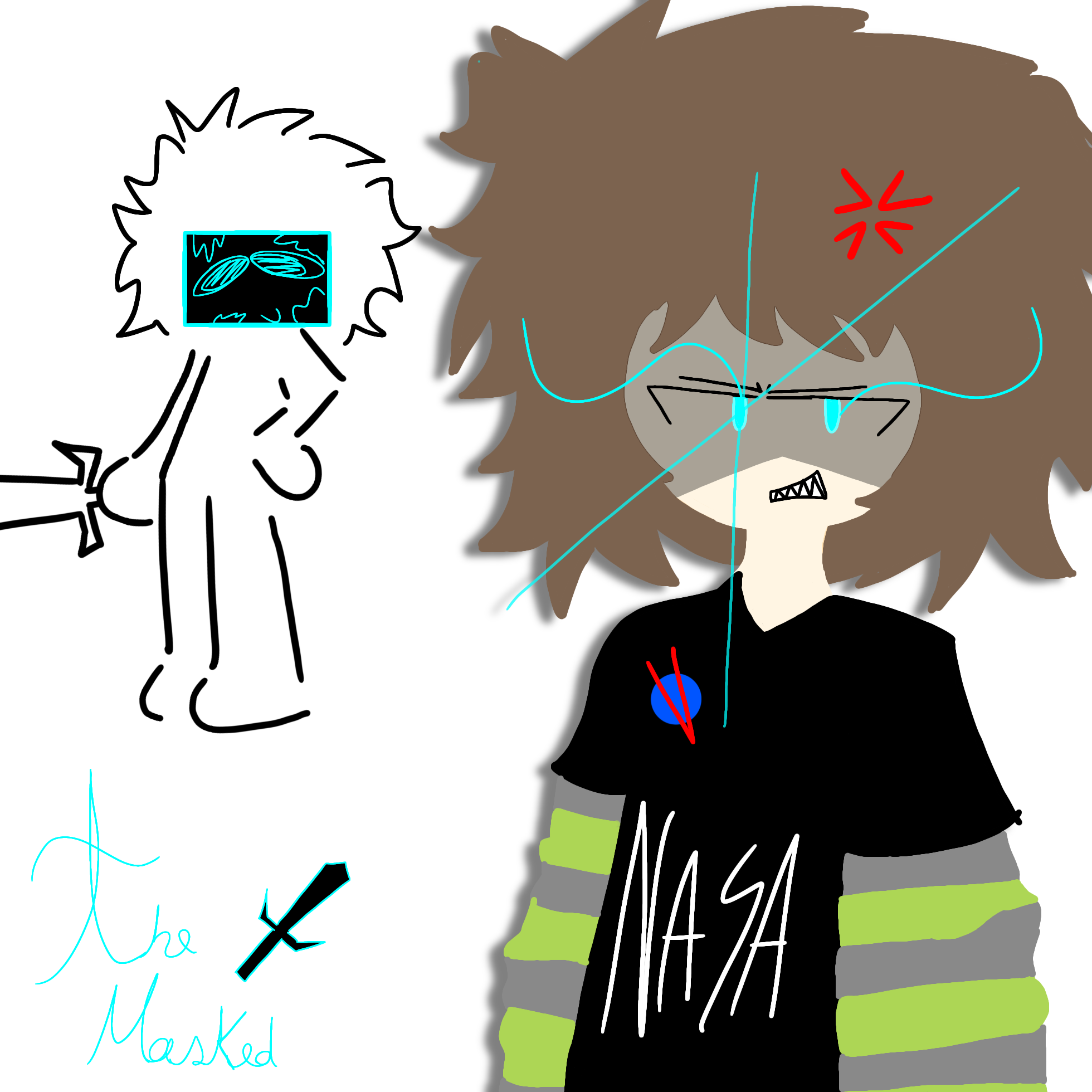 the masked killer yay - ibisPaint