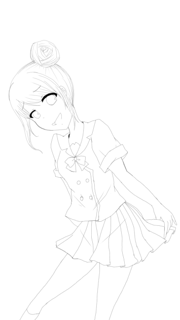 Shall  we dance？《線画》