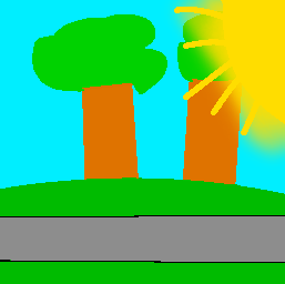 esenario de la canción PIGS