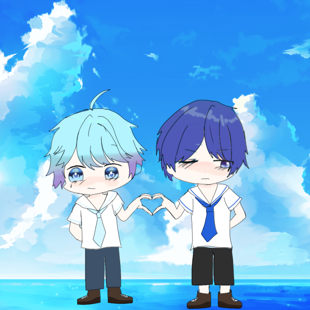 青組