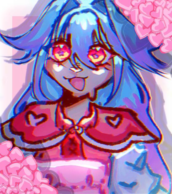 petals and hearts 💖