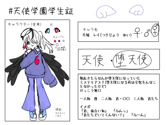 キャラ募参加ぁ！