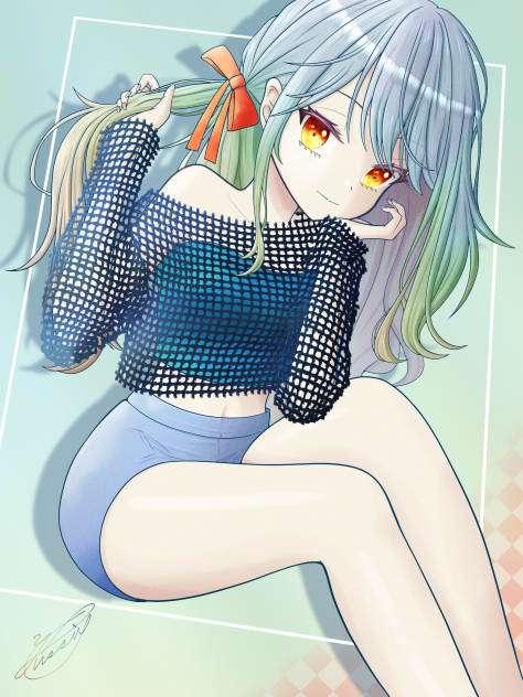 メッシュトップス