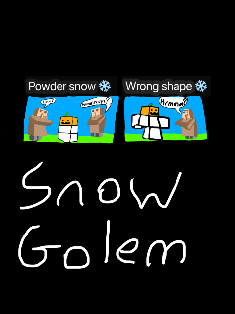 Snow golem