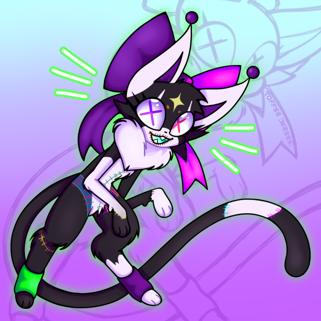 Art trade with someone on YT