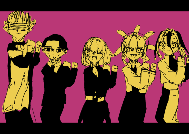 悪魔の五つ子BBBBダンス〜♪