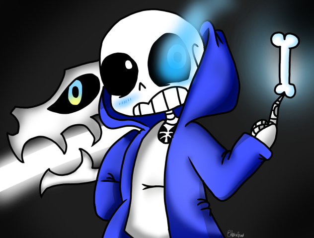 Sans the skeleton