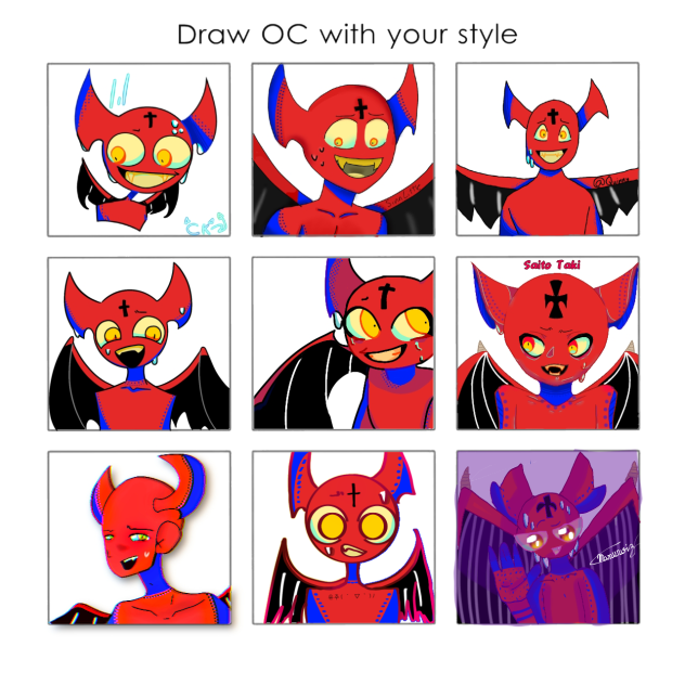 Draw OC with your style