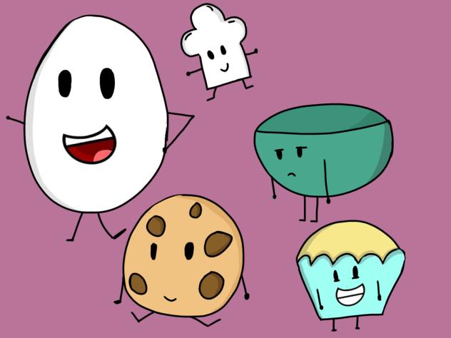 Fan made BFDI characters
