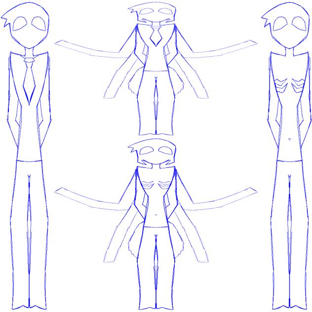 sketches of my oc