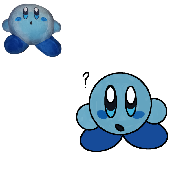 Kirby plushie