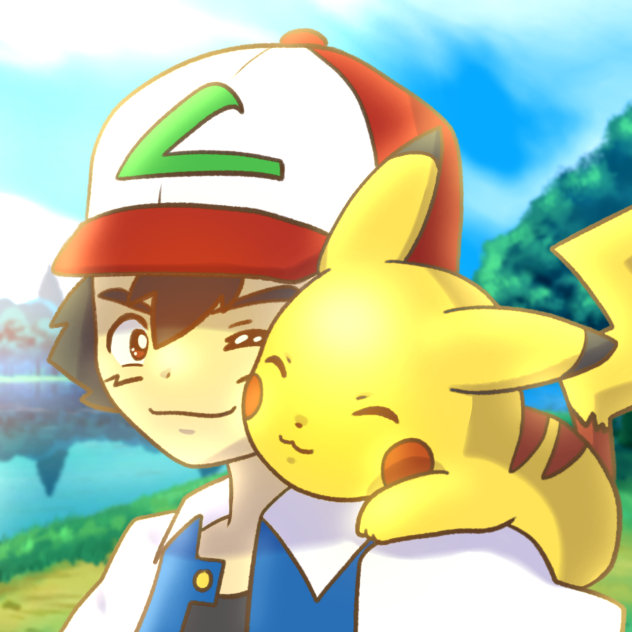 サトシとピカチュウ