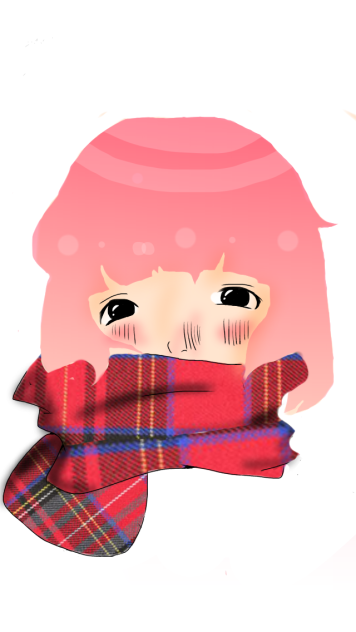 少女 線画
