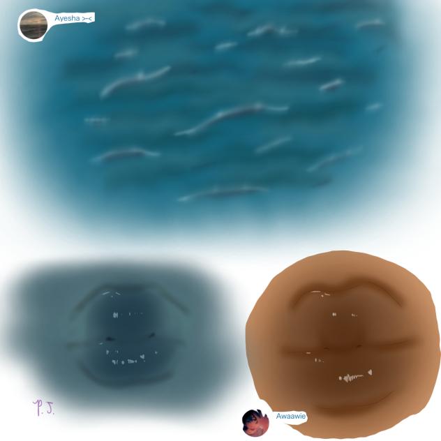 Ocean lips