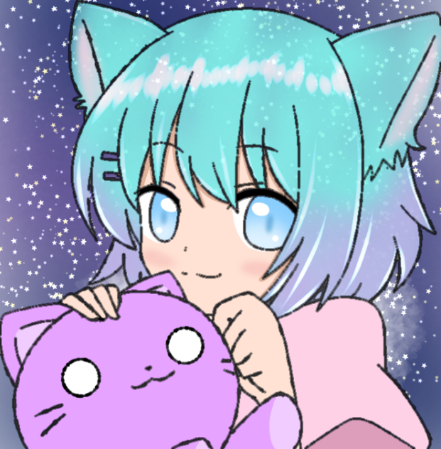 Neko-anime girl